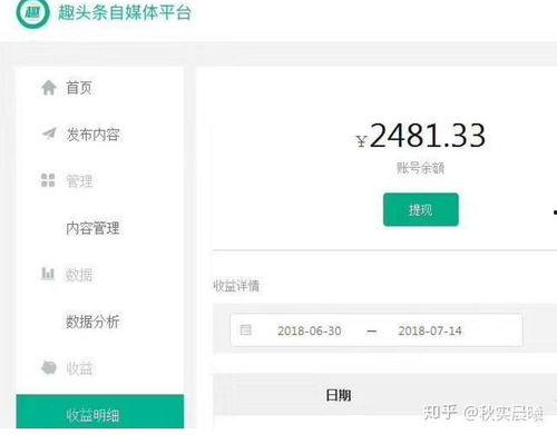 到头条赚钱是真的吗,到头条赚钱，真相大揭秘！